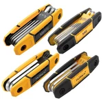 Mulwark 4 Pack Folding Allen Wrenches Sets 17-PIECE Complete Metric & Standard. Fixed Price $46.86.