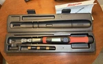 Snap-on Flex Head 1/4 Techwrench Digital Torque TECH1FR240 24-240 In Lbs. Fixed Price $320.00.