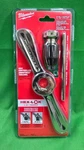 New Milwaukee 49-57-5003 2-IN-1 Tap Die Threading Handle & Collet (C5). Fixed Price $20.00.