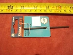 (0416.) Hex Wrench 3/32" Eklind 14206 - Made Usa. Fixed Price $7.92.