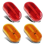 Partsam 4X Rectangular Inch Led Front Rear Side Marker Clearance Lights Ind.... Fixed Price $20.03.