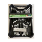 Pittsburgh 32 Pc Combination Wrench Set Sae & Metric Steel Chrome Finish 68854. Fixed Price $30.00.