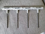Lot Of 4 New Craftsman Vintage Handle Allen Wrenchs 3MM Hex Usa. Fixed Price $20.00.