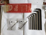 Mac Tools Piece Standard Long Arm Hex Key Set 5/64" - 3/8" #SHKL9AP. Fixed Price $49.95.