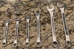 Fuller Combination Wrench Set Nos Vintage 6PC W/ Pouch 3/8"-11/16" Made Japan. Fixed Price $28.95.