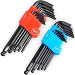 Efficere 26-PIECE Premium Ball End Hex Key 26-PC. Type, Red, Blue. Fixed Price $32.01.