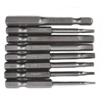 8 Pcs Hex Head Allen Bit Set Quick Connect Shank Impact Driver Drill Metric Mm. Fixed Price $7.50.