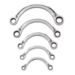 72-TOOTH 12-POINT Metric Reversible Half Moon Double Box Ratcheting Wrench Set (. Fixed Price $196.22.