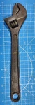 Vintage Blue Point Snap On 12" Inch Adjustable Crescent Wrench Kenosha Wi Usa. Fixed Price $29.99.
