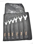Horusdy 6 Piece Metric Combination Wrench Rolling Pouch 23MM-32MM Chrome. Fixed Price $49.99.