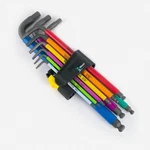 Wera 022640 Multicolor Hex + Ball End Sae L-key Clip Set. Fixed Price $55.15.