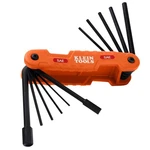 Klein Tools 70550 Hex Wrench Set, 11 Fractional Inch-sized Keys, Orange. Fixed Price $29.42.