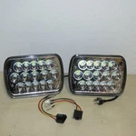 Vplus X 7" 6" Led Headlights Rectangle Hi/low Beam Replace 6052 6053 Used. Fixed Price $79.98.