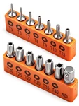 Horusdy 14-PIECE Tamper Resistant Star Bits, S2 Alloy Steel, T5 T40 Security. Fixed Price $11.99.