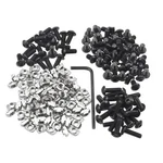 Rrina 180PCS M5 T-nuts Screws Assortment Kit, Hammer Head T-slot For 2020.... Fixed Price $14.75.