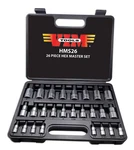 Vim Tools HMS26 Piece Master Hex Bit Set 2MM-19MM, 3/32"-3/4". Fixed Price $112.47.
