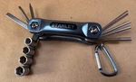 Stanley Multi-tool Folding Hex Screwdriver Socket Set Keychain. Fixed Price $10.99.