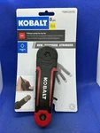 Kobalt Piece Hex Key Folding / Locking Sae Set #0802835. Fixed Price $10.99.