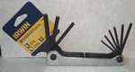 Irwin 9PC Standard Sae Metal Fold Up Hex Key Set 5/32" - 1/4" 14903. Fixed Price $7.95.