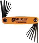 Bondhus Gorilla Grip Hex Fold Up Wrench Set Metric Sae Standard Inch Usa 12550. Fixed Price $12.99.