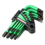 Powerbuilt Piece Short Arm Tamper-proof Torx Key Wrench Set 941071. Fixed Price $26.95.