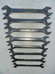 Ferrari 250 275 330 365 Wrench Beta 55 English Keys Set 6/23MM Tool Kit Bag. Fixed Price $579.04.