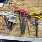 Bondhus Handle Ball End Hex Wrench Set Torx Metric Sae Standard Usa 22 Pc Mix. Fixed Price $109.97.