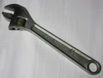 Vintage Utica Tools Alloy Steel Adjustable Wrench Model 91-8. Fixed Price $8.99.