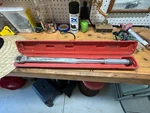 Automotive Torque Wrench Storm 3T425 1/2" Drive 25-250' Pounds. Fixed Price $30.00.