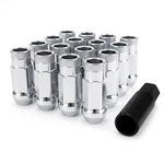 14X2.0 Extended Tuner Lug Nuts 32PCS With Key Chrome Racing Open Ford F150. Fixed Price $38.99.