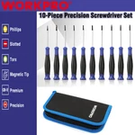 Workpro 10PCS Precision Set Phillips Slotted Torx Star. Fixed Price $18.99.