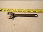 Vintage Crescent Tool Co. AT18 Adjustable 8" Wrench Made Usa. Fixed Price $21.99.