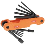 Klein Tools 70550 Hex Wrench Set, 11 Fractional Inch-sized Keys, Orange. Fixed Price $28.84.