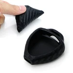 Carbon Fiber Soft Silicone Key Fob Cover For Toyota Scion Heart Shape Blade. Fixed Price $10.99.