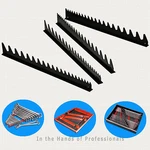 Ernst Mfg 6015 Bk Holds 40 Wrench - 4PC Rail Set Organizer Black. Fixed Price $17.97.