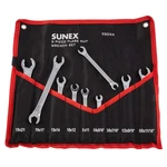 Sunex Tools 9809A Flare Nut Wrench Set, 1/4"X5/15" - Sae & Metric, Silver. Fixed Price $93.99.