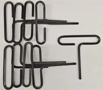 Eklind 9 T-handle 3/16" 3" T-key Hex Allen Set Short Arm 31312 Usa. Fixed Price $14.95.