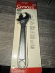 New Old Stock Crescent Cooper Tools Adjustable Wrench Usa Made AC-18V 46194. Fixed Price $45.00.
