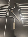 Set Of 20 Task Force Chrome Vand Socket & Wrench. Fixed Price $49.99.