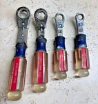 Craftsman 3/8" 7/16" 9/16" 5/8" Usa Ratcheting Wrench Ez Grip Screwdriver Handle. Fixed Price $45.00.