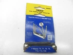 Nos Chesco 88056 7 Piece Folding Torx Driver Set T6 9 10 20 - Made Usa. Fixed Price $17.99.