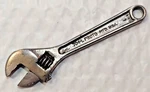 Proto 704-L, Clik-stop 4" Adjustable (crescent Type) Wrench Opens 9/16" Usa. Fixed Price $15.95.