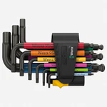 Wera 022641 950/9 Hex-plus Multicolour Imperial 3 L-key Set, Blacklaser, Piece. Fixed Price $57.97.