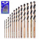Jefe Hex 13 Pcs High Speed Steel Drill Bit Set 3-FLAT Shanks Black & Gold. Fixed Price $19.95.