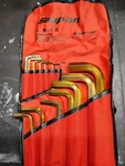 Snap-on Hex Key Set 14 Pc. Metric C1209 Made In Usa Excellent Condition. Fixed Price $124.99.