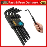 Elead 11PIECE Torx Star Allen Wrench Set With Extension Bar, T10T50 Long Arm .... Fixed Price $17.99.