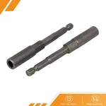 2PACK 1/4" Hexagon Shank 7MM Deep Socket 100MM Length Metal Nut Driver Bits. Fixed Price $15.49.