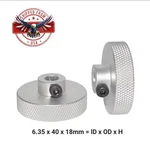 Anodization Aluminum Alloy Handwheel 6.35MM Bore 40MM Knurled Knob Wrench. Fixed Price $13.80.