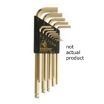 Bondhus 37910 Hex Ball End Wrench 3/16" Long Shaped Goldguard. Fixed Price $12.73.