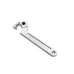 Eowpower Chrome Vanadium Adjustable Spanner Hook Wrench Tool Round 3/4-2". Fixed Price $18.97.